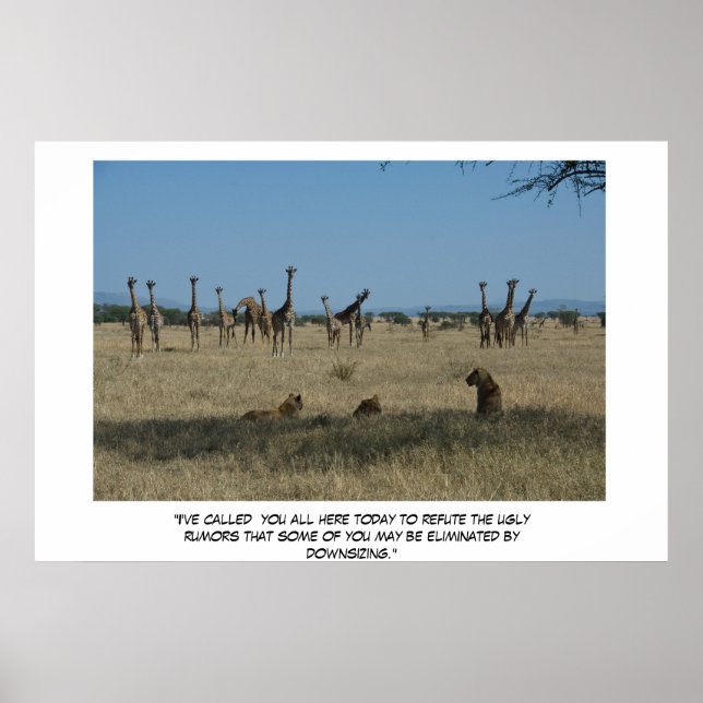 Póster Reunión corporativa - reducción de tamaño (Frente)