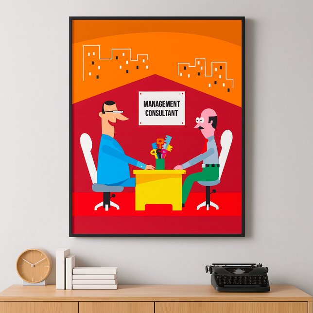 Póster Reunión de Consultores de Gestión (Subido por el creador)