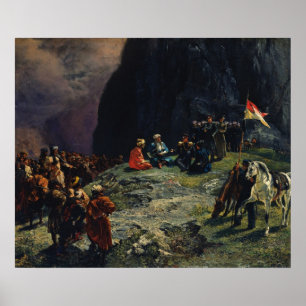 Póster Reunión de Gen.Kluke von Klugenau y imán