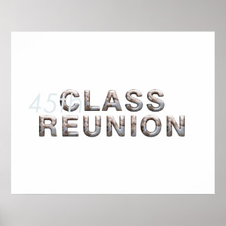 Póster Reunión de la 45ª clase TEE