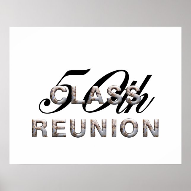 Póster Reunión de la 50ª clase TEE (Frente)