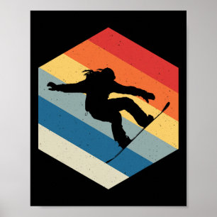 Póster Reunión de la Junta de Snowboard Telesilla Esquiad