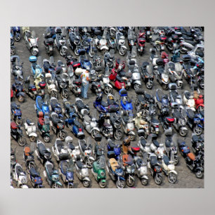 Póster Reunión de la vespa