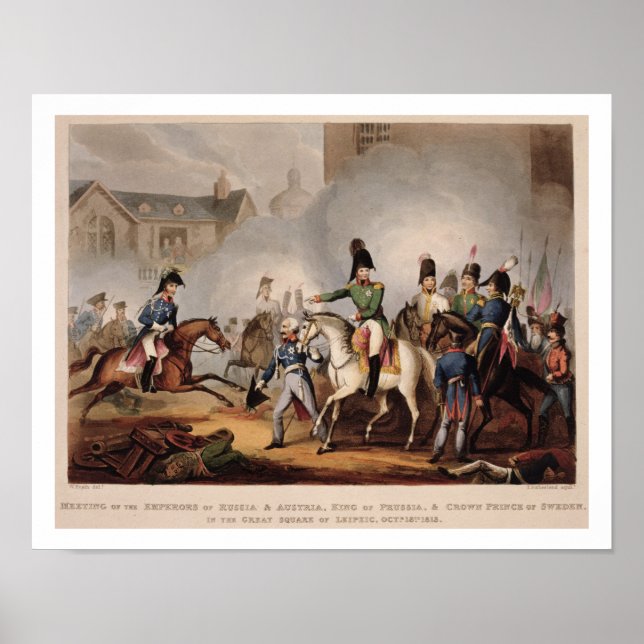 Póster Reunión de los emperadores de Rusia y Austria, Ki (Frente)