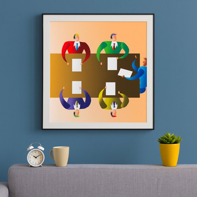 Póster Reunión de negocios (Subido por el creador)