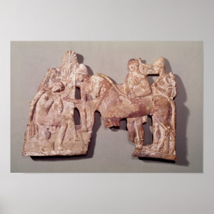 Póster Reunión de Orestes y Electra en Agamemnon