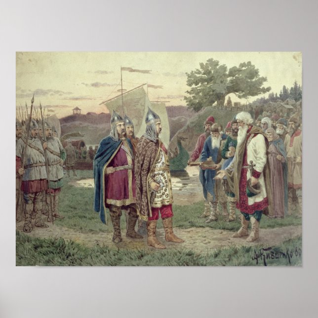 Póster Reunión del Gran Duque con el pueblo (Frente)