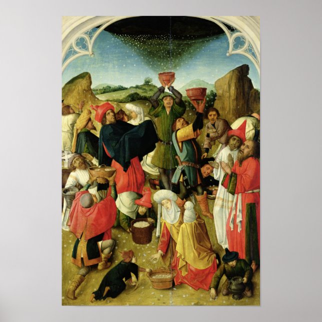 Póster Reunión del maná (Frente)