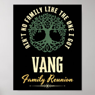 Póster Reunión Familiar 2025 Diseño Combinable - Vang