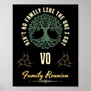 Póster Reunión Familiar 2025 Diseño Combinable - Vo