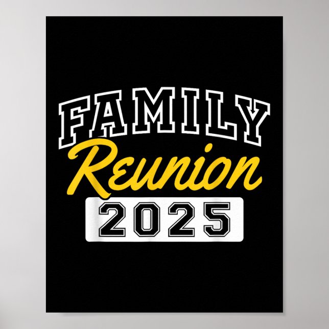Póster Reunión familiar 2025 Encuentro familiar (Frente)