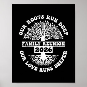 Póster Reunión Familiar 2026 Nuestras Raíces Son Profunda