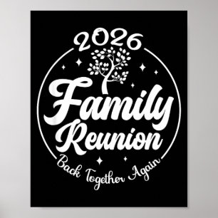 Póster Reunión Familiar 2026 Unidos De Nuevo