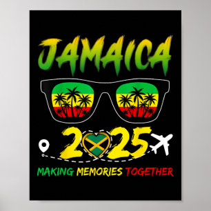 Póster Reunión familiar de Jamaica 2025 haciendo Recuerdo
