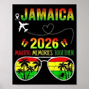 Póster Reunión Familiar Jamaica 2026 Creando Recuerdos