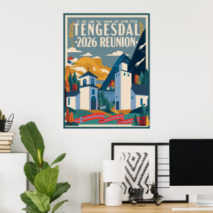 Póster Reunión Familiar Tengesdal 2026