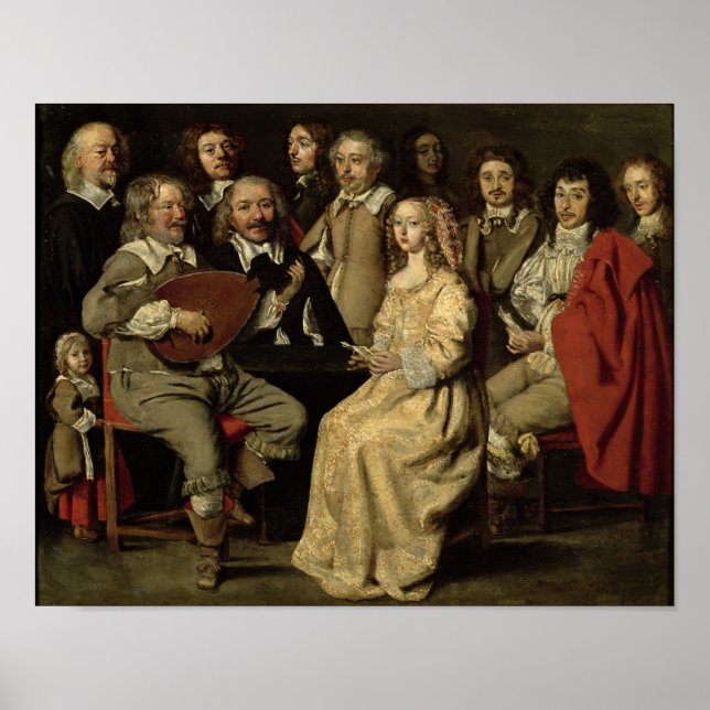 Póster Reunión musical, 1642 (Frente)