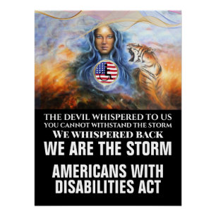 Póster Rev Glossy Version AMERICANOS CON DISCAPACIDAD ACT