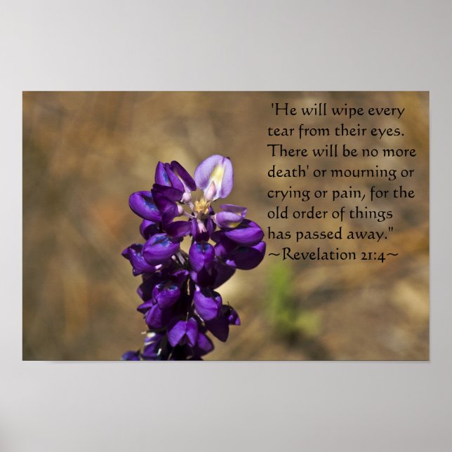 Póster Revelación 21:4 (Frente)