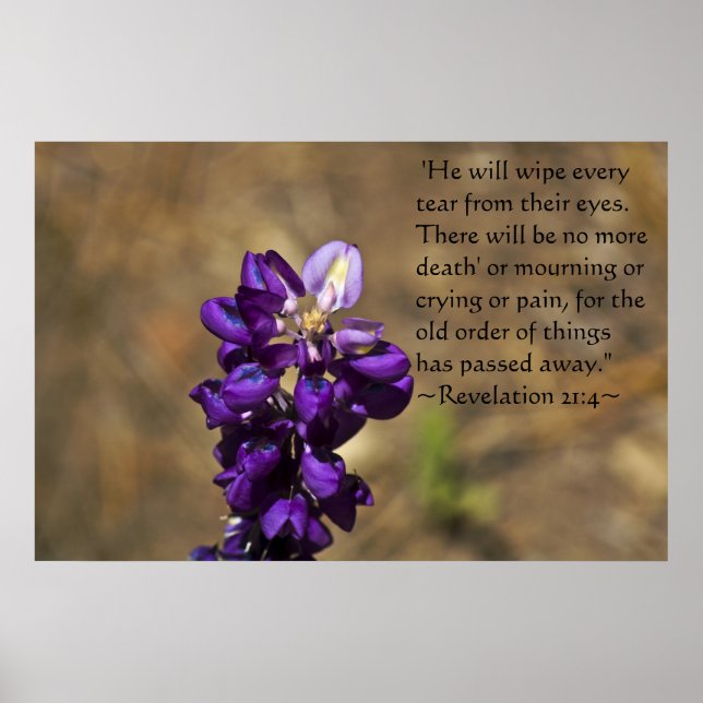 Póster Revelación 21:4 (Frente)