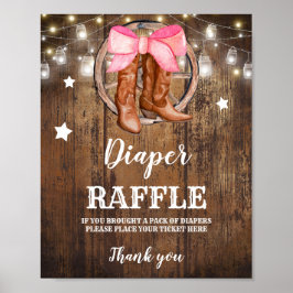 Póster Revelación de género de brotes de pañales o arcos