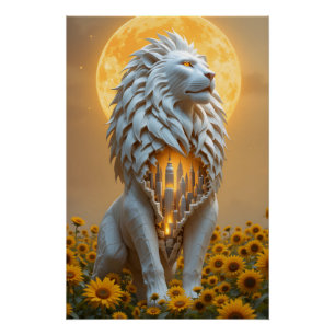 Póster Revelación de leones celestiales