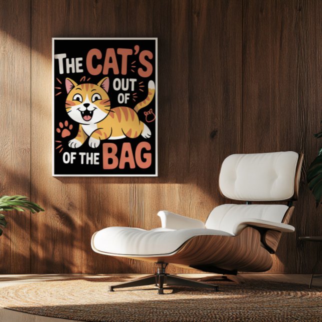 Póster Revelación felina: fuera de la bolsa (Subido por el creador)