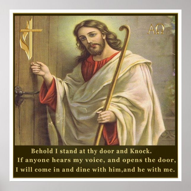 Póster Revelations 3:20 poster (Frente)
