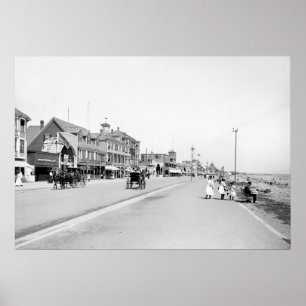 Póster Revere Beach, Massachusetts, 1905