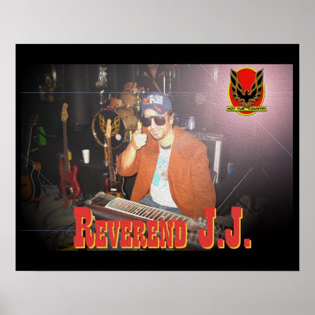 Póster Reverendo JJ Tub Poster (Frente)