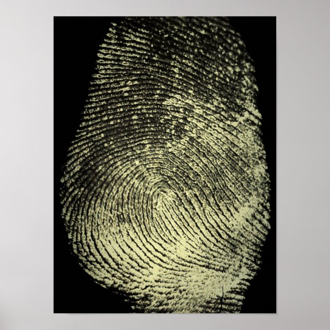 Póster Reversed Loop Fingerprint (Frente)