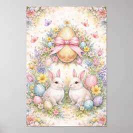 Póster Reverso de la carta (Baraja de Tarot de Pascua Fig
