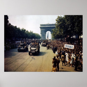 Póster Revestimiento de victoria WW2, 1944