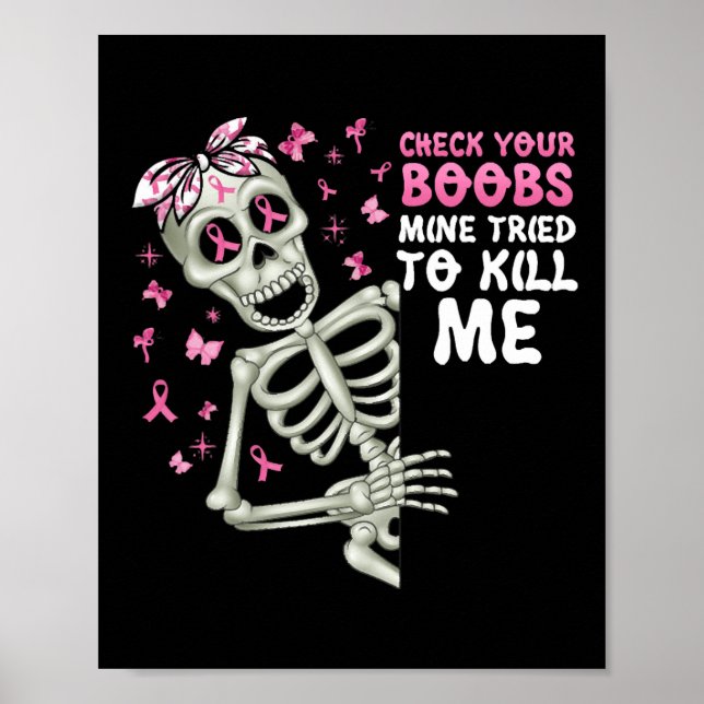 Póster Revisa Tu Mina De Mama Intentada Matarme (Frente)