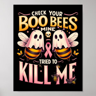 Póster Revisen Sus Abejas De Boo Mías Que Intentaron Mata