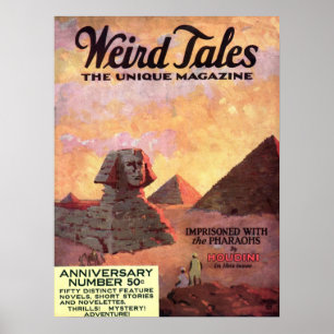 Póster Revista de Cuentos Raras MAY 1924