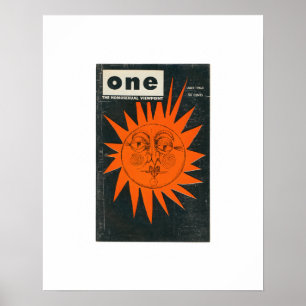 Póster Revista de la edición limitada UNA, julio de 1963