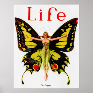 Póster Revista de la vida - la aleta