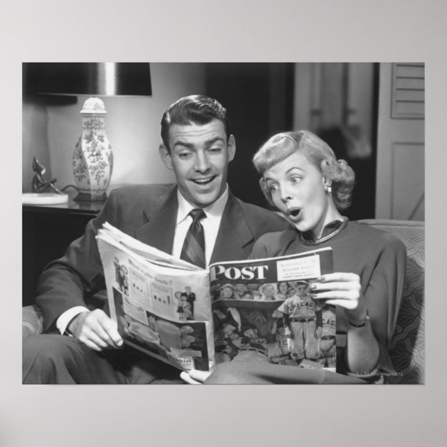 Póster Revista de lectura de parejas (Frente)