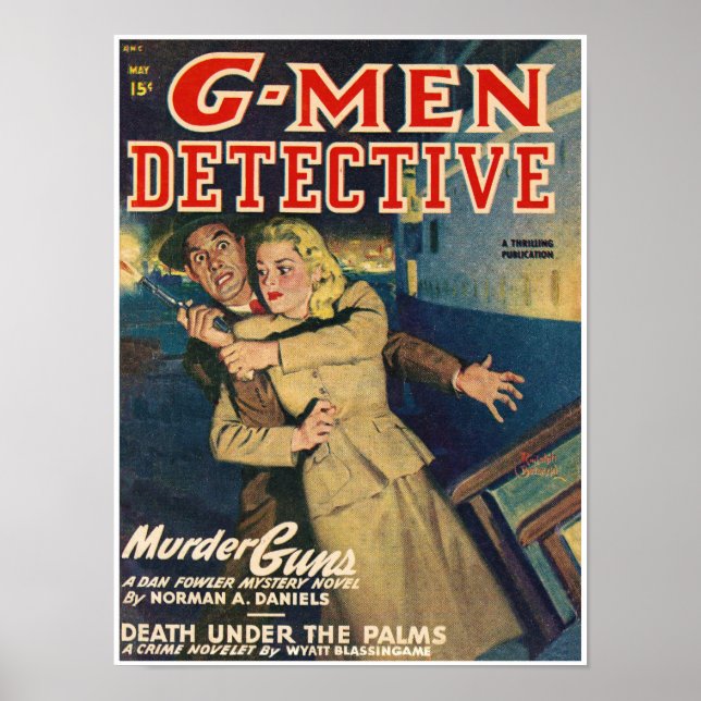 PÓSTER REVISTA DE PULP DE 1948 (Frente)