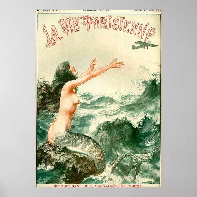 PÓSTER REVISTA LA VIE (Frente)