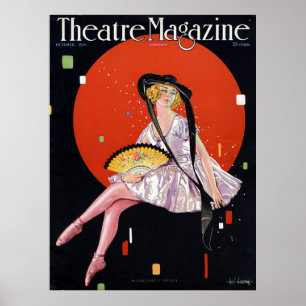 Póster Revista Teatral Octubre 1921