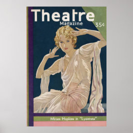 Póster Revista Teatral Octubre 1930