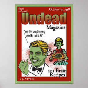 Póster Revista Undead