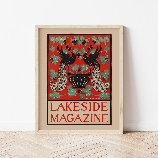Póster Revista Vintage Lakeside (Subido por el creador)