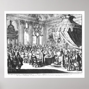 Póster Revocación del edicto de Nantes