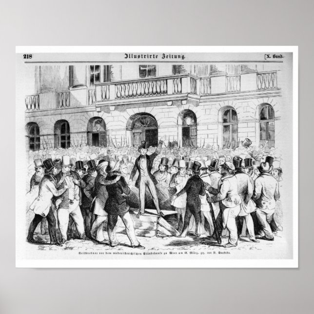 Póster Revolt in Vienna (Frente)