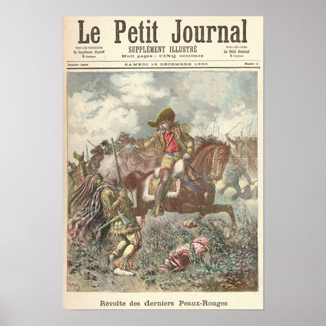 Póster Revolt of the Last of the Redskins (Frente)