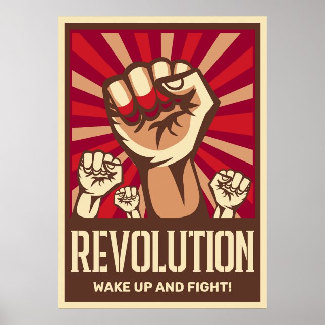 Póster Revolución (Frente)