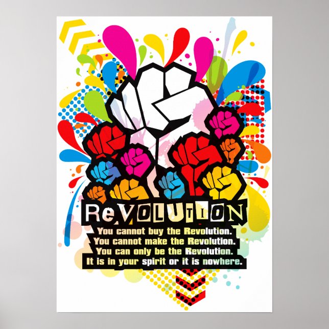 PÓSTER REVOLUCIÓN (Frente)